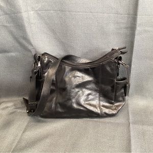 LA DIVA  leather handbag